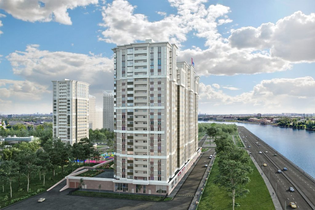2-комнатная, 54 м² — ЖК ЖК Полис на Неве