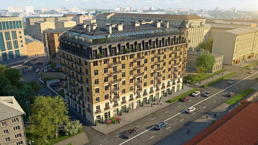 3-комнатная, 109 м² — ЖК Дом на Кирочной