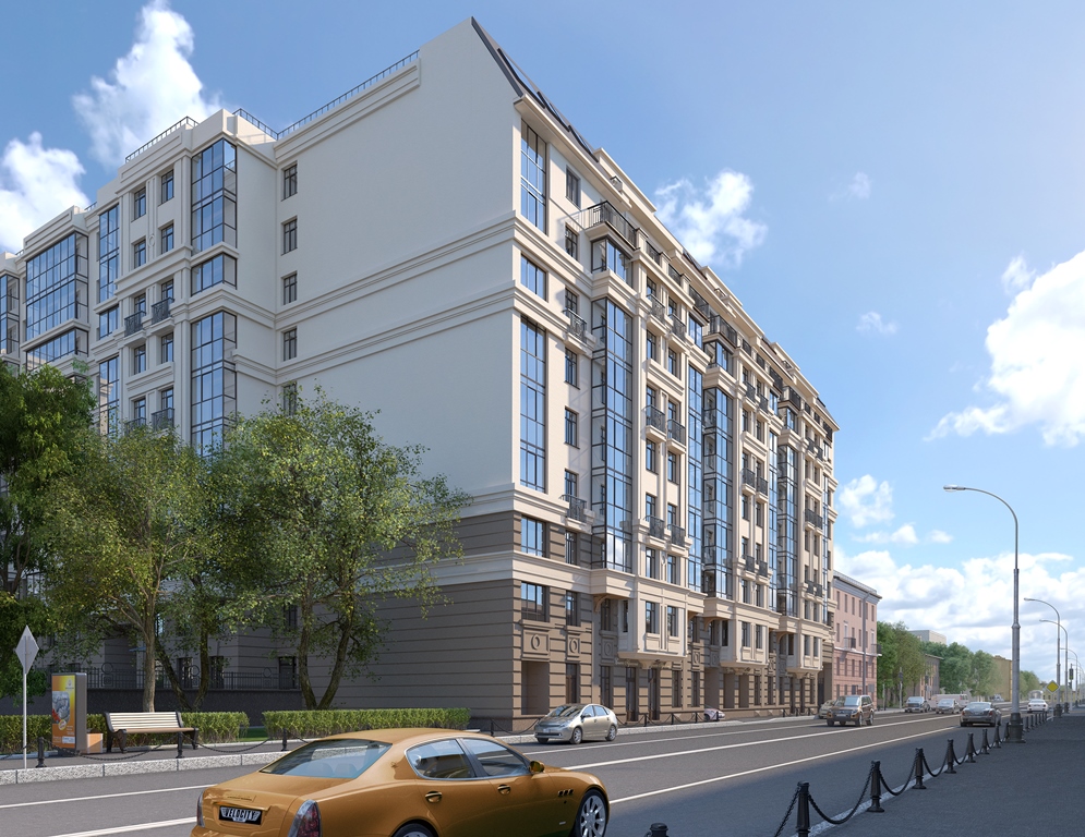 1-комнатная, 37 м² — ЖК ЖК Дом у Каретного