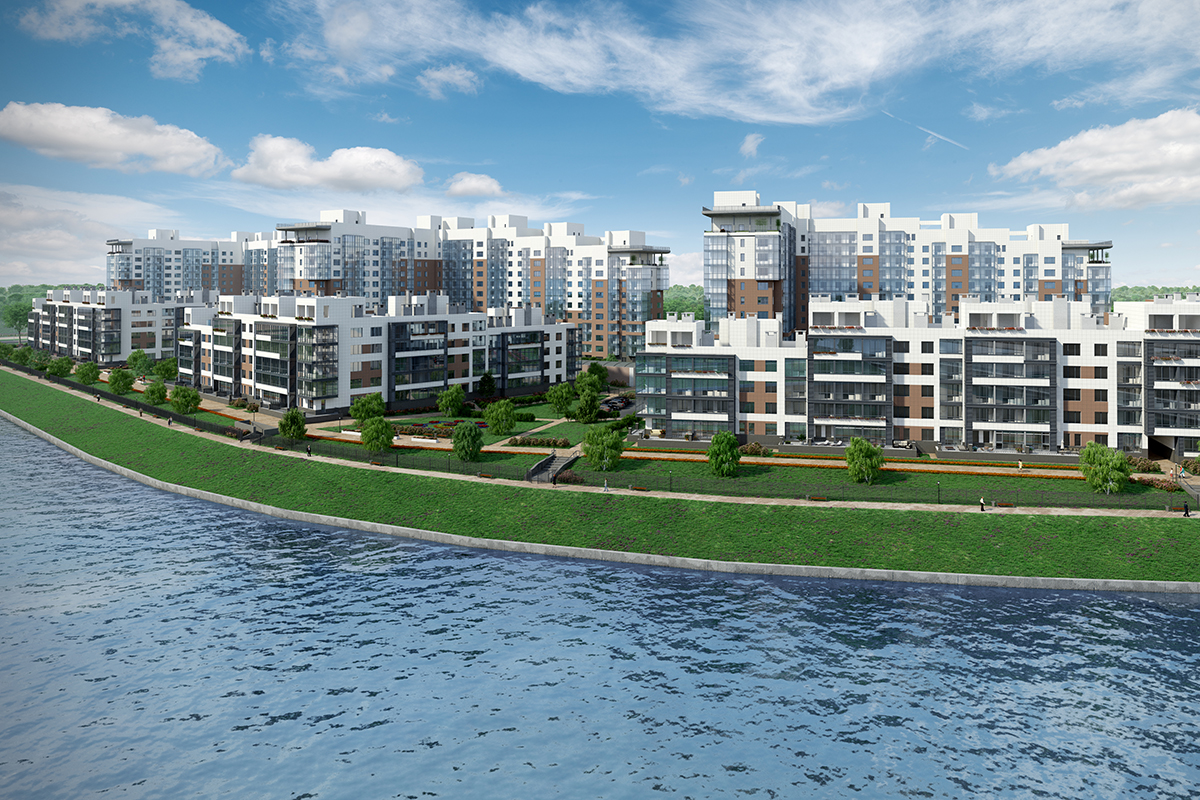 2-комнатная, 76 м² — ЖК ЖК Жемчужный берег