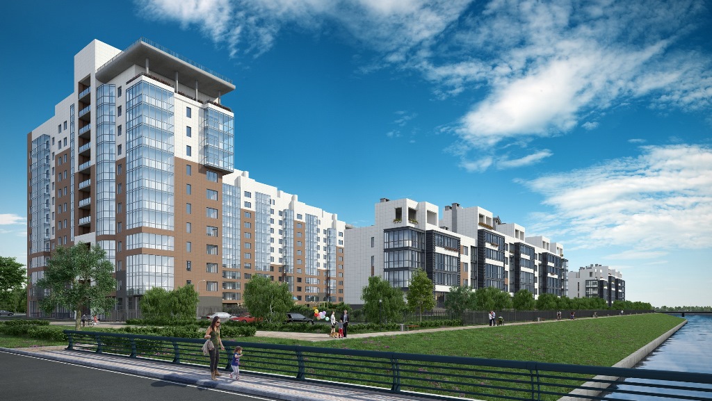 3-комнатная, 116 м² — ЖК ЖК Жемчужный берег