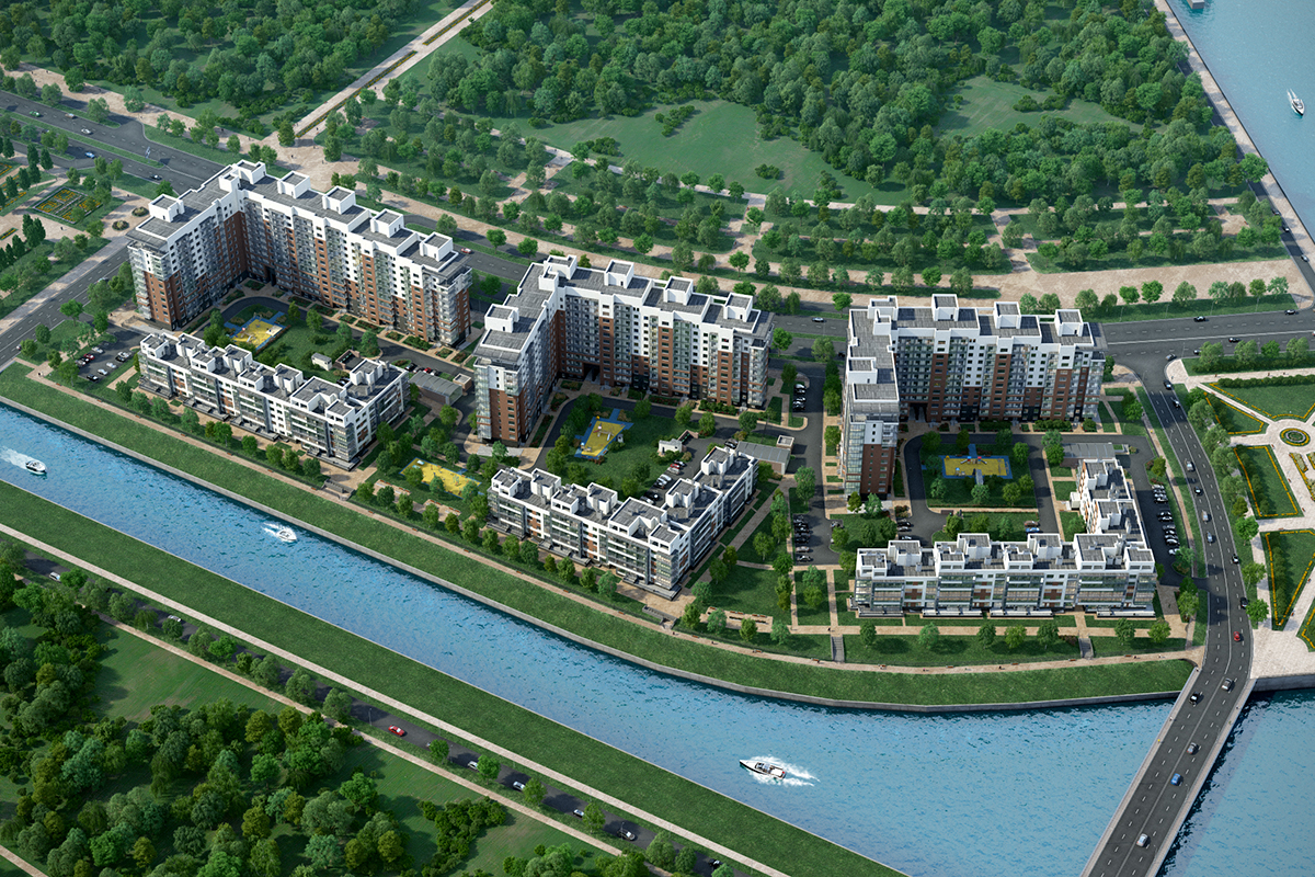 4-комнатная, 139 м² — ЖК ЖК Жемчужный берег