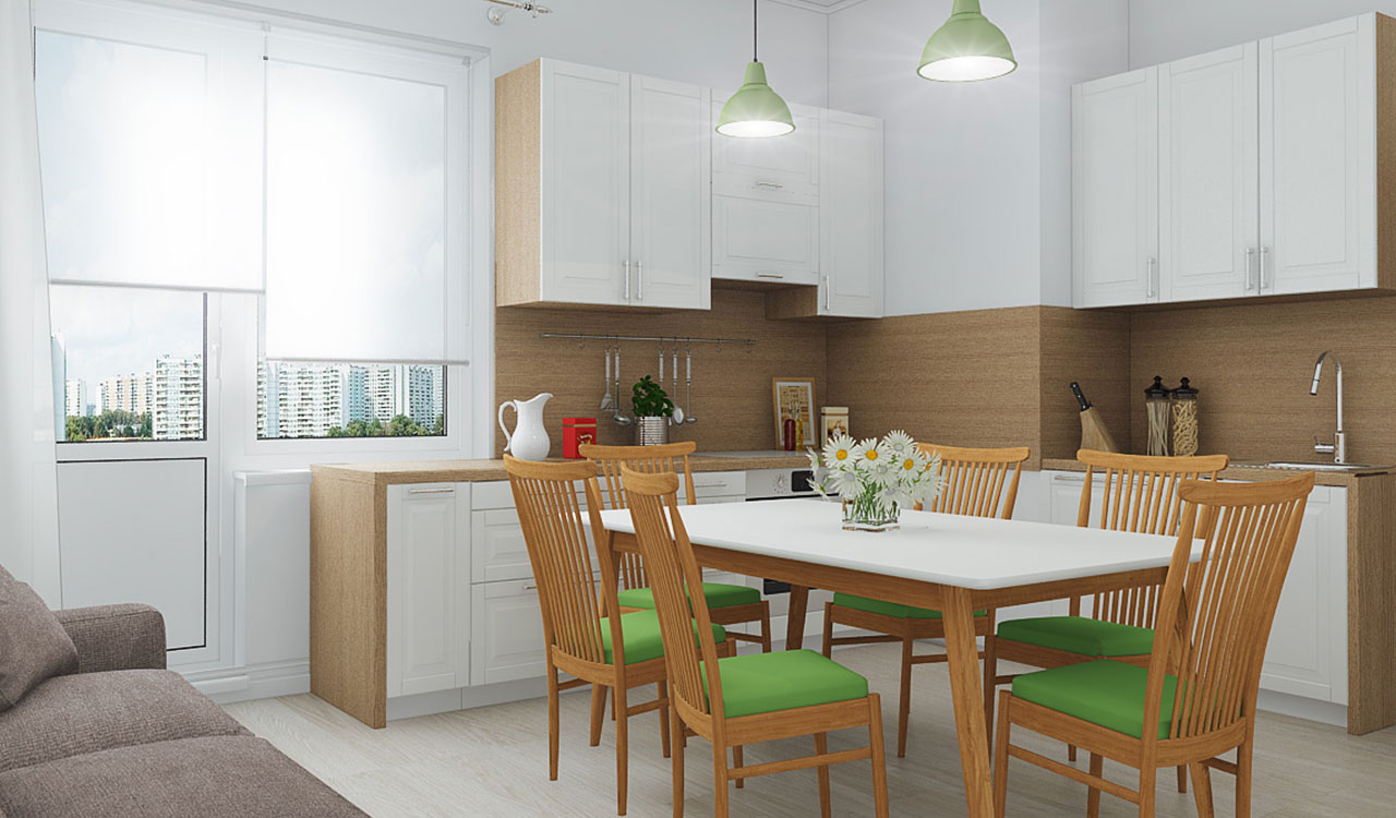 2-комнатная, 59 м² — ЖК ЖК Master на Серебристом бульваре (Мастер)