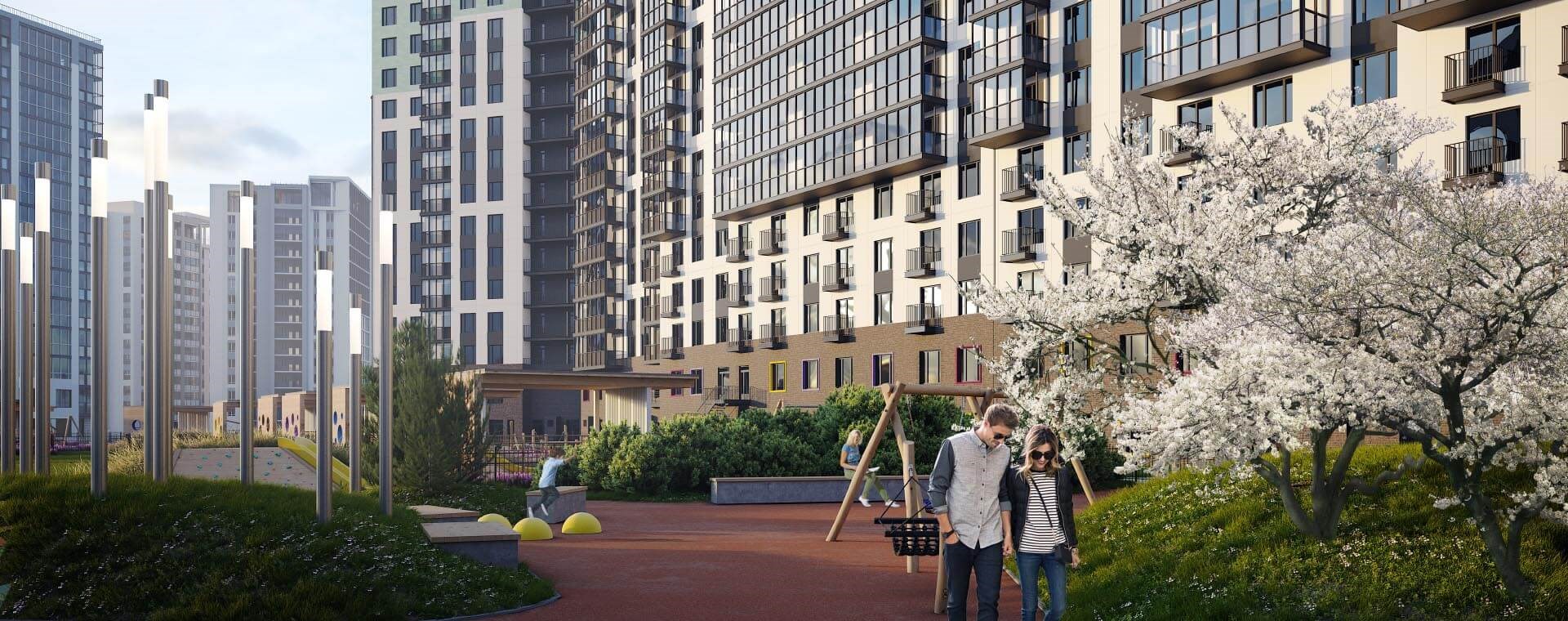 1-комнатная, 45 м² — ЖК ЖК Магнифика Резиденс (Magnifika Residence)