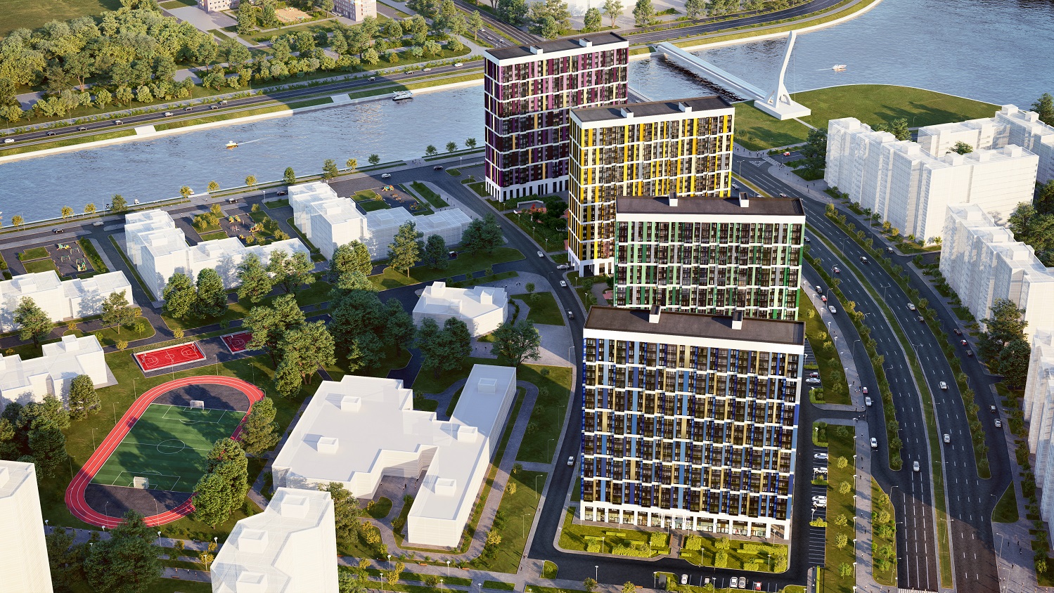 1-комнатная, 38 м² — ЖК ЖК Legenda Героев
