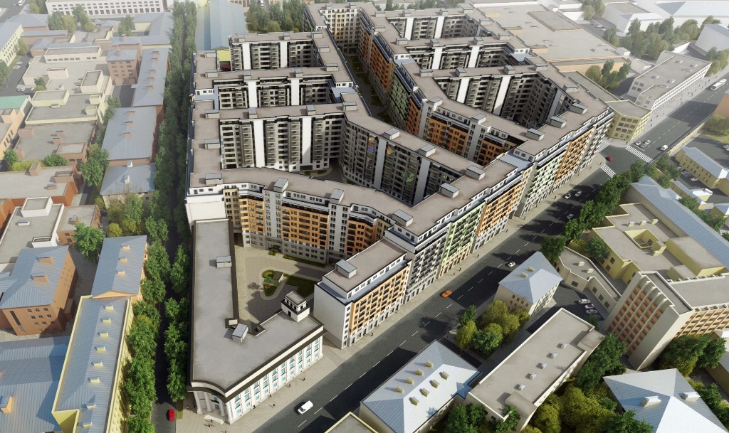 Студия, 27 м² — ЖК Жилой квартал Палацио