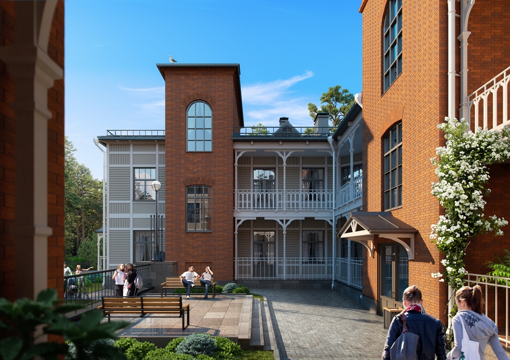 3-комнатная, 118 м² — ЖК Апарт-отель Русские сезоны