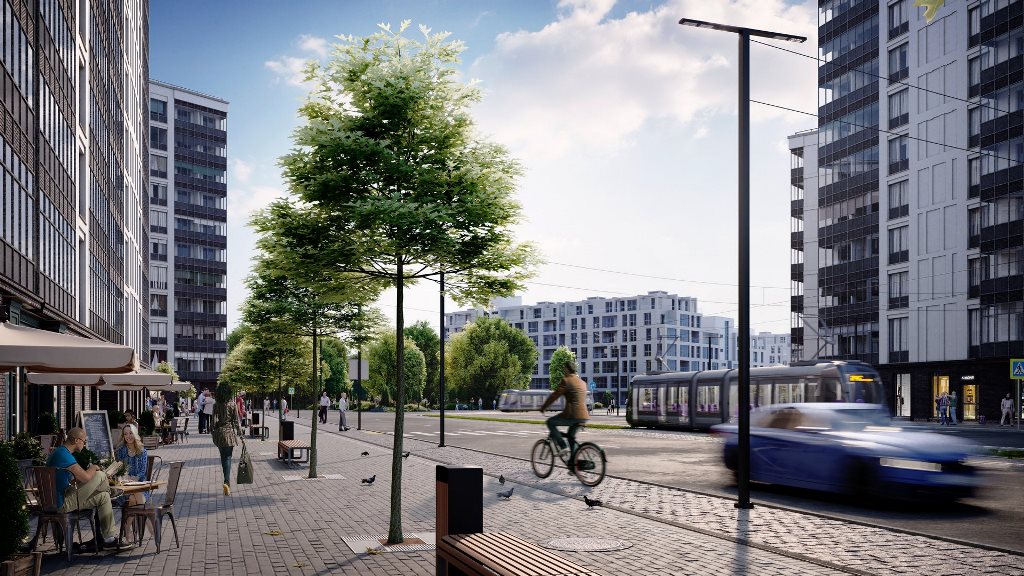 Студия, 25 м² — ЖК ЖК Лиговский сити - Второй квартал (Ligovsky City)