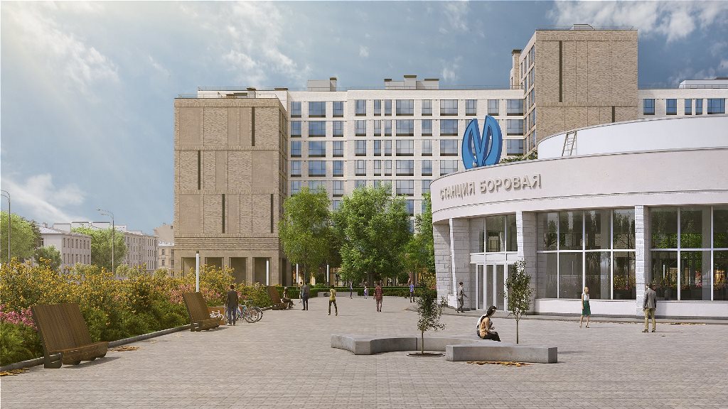 2-комнатная, 58 м² — ЖК ЖК Лиговский сити - Второй квартал (Ligovsky City)